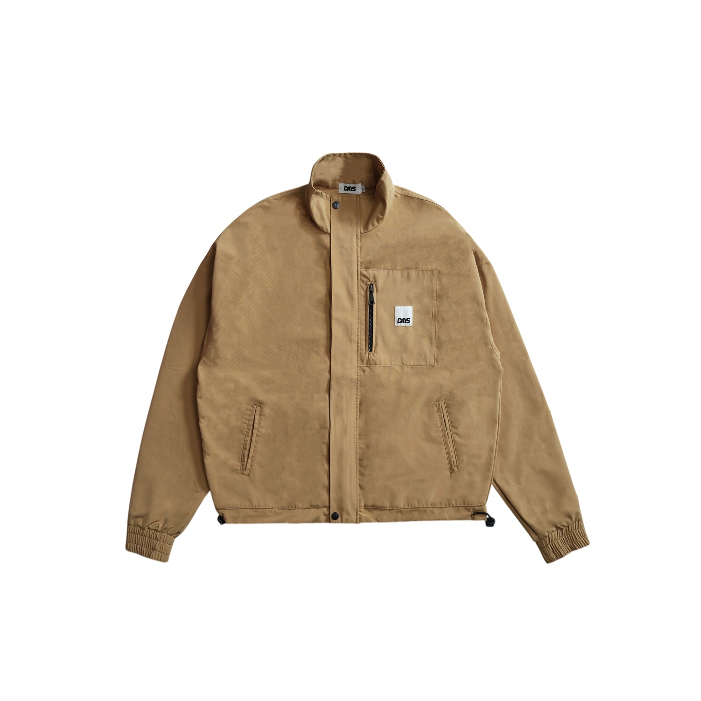 OFF-GRID BOXY FIT NYLON TRACK JACKET