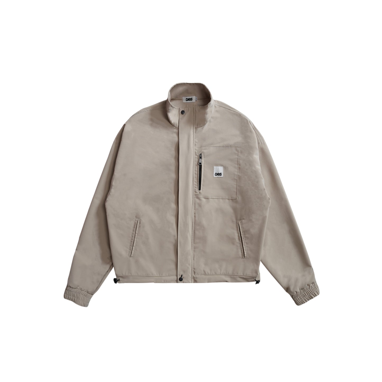 OFF-GRID BOXY FIT NYLON TRACK JACKET