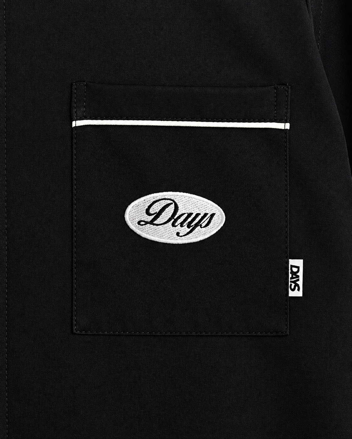 UNION LOOSE/CROPPED-FIT BOWLER SHIRT