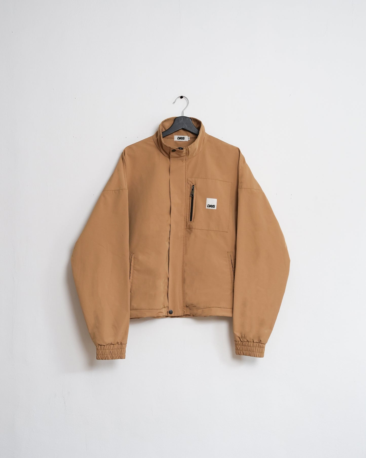 OFF-GRID BOXY FIT NYLON TRACK JACKET