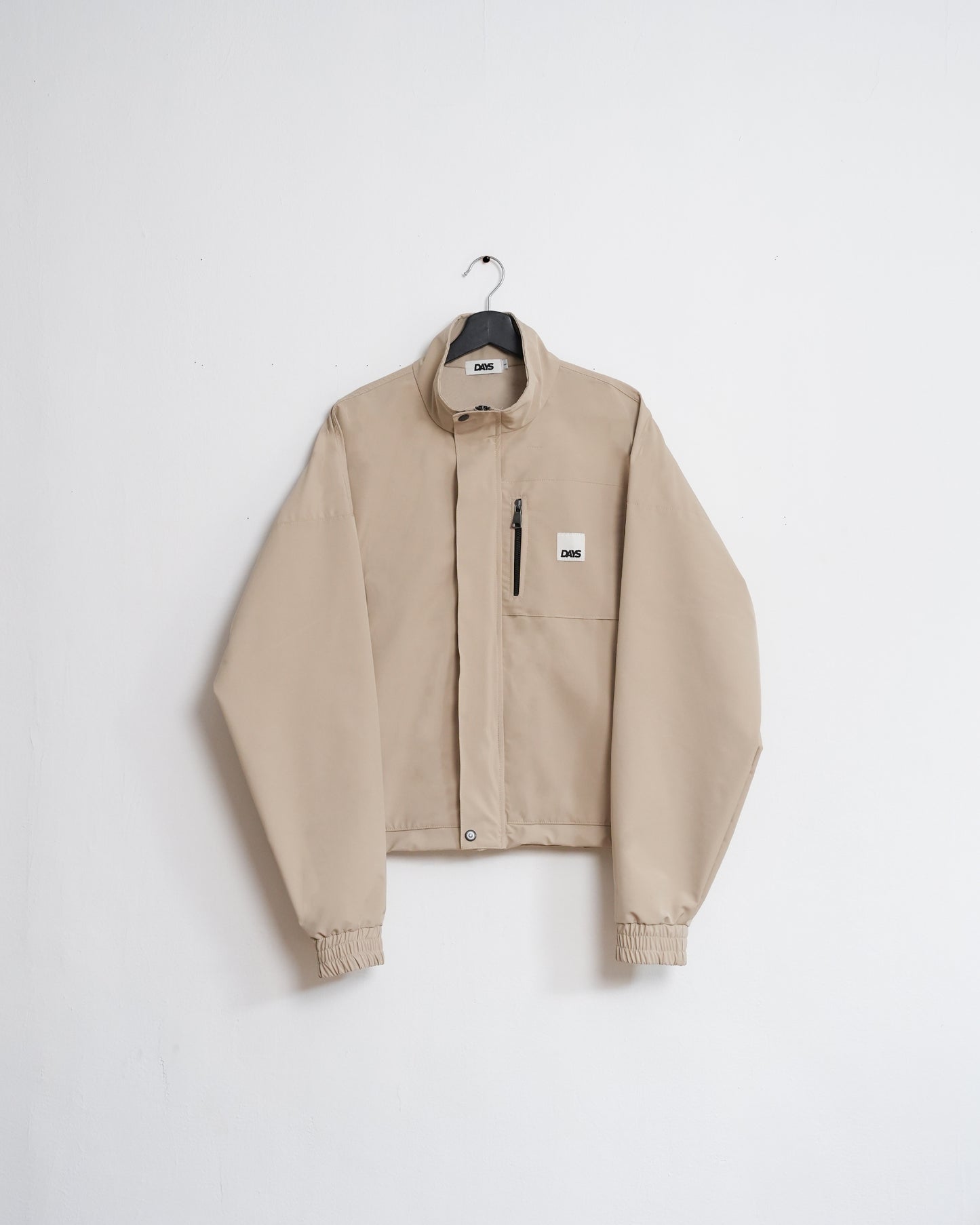 OFF-GRID BOXY FIT NYLON TRACK JACKET